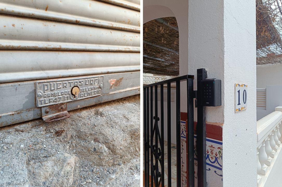 ejemplo de servicios de instalación de cerraduras en Almería